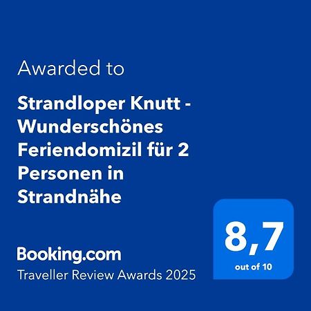 Strandloper Knutt - Wunderschoenes Feriendomizil Fuer 2 Personen In Strandnaehe Вангероге Экстерьер фото
